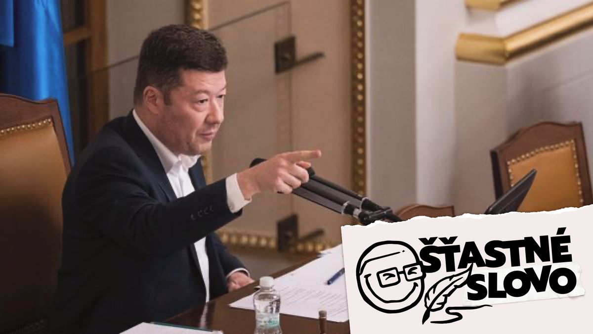 Šťastné slovo: Okamura už je jen pro smích. Takže nejspíš přitvrdí